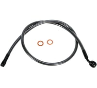 Magnum shielding Brake Line - 7/16"-35° - 34" - Black Pearl