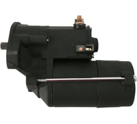 Terry components Starter Motor - Harley Davidson - Black Wrinkle