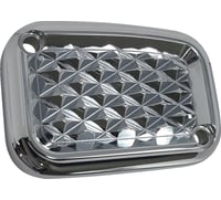 Covingtons Master Cylinder Lid - Clutch - Diamondback - Chrome