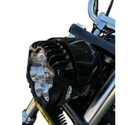 Custom dynamics LED Headlight - Shark Demon® - Pedestal Mount