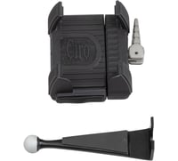 Ciro Smartphone/GPS Holder - w/o Charger - Black