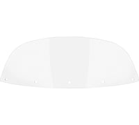 Memphis shades Windshield - 7" - Clear- '86-'95 FLHT