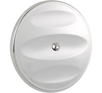 Arlen ness Big Sucker Stage 1 Outer Cover - Scalloped - Chrome