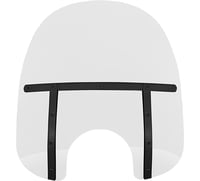 Memphis shades Fats Windshield - Clear - 17"