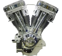 S&s cycle V124 Series Long Block Engine without Induction/Ignition