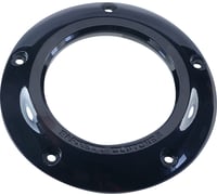 Barnett Derby Cover - Clear Black - M8 Softail