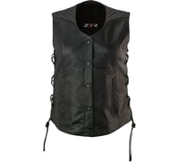 Z1R Women's Gaucha Vest Black 