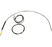 La choppers Cable Kit - 18" - 20" Handlebars - Black