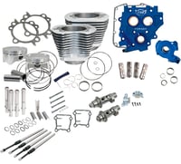 S&s cycle 110" Power Package Performance Kit - Chain Drive - Silver