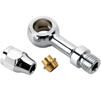 Drag specialties Banjo Fitting - 3/8"/10mm - Straight