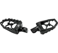 Burly brand MX Evolution Pegs - Black - Sportster/Dyna