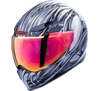 Icon Domain™ Helmet   Nouveau   Silver 