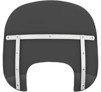 Memphis shades Fats Windshield - Dark Black Smoke - 13" - FLFB/S