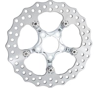 Arlen ness Spider Rotor - 11-1/2" - Chrome