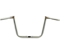 La choppers Handlebar - Hefty Twin Peaks - 10" - Stainless Steel