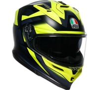AGV K7 Helmet Glimpse Matte Black/Yellow Fluo