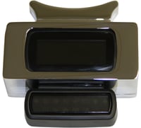 Wild 1 Gauge Relocation Bracket - Chrome