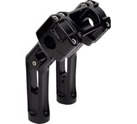 Arlen ness Risers - Method - Softail Gauge Cut-Out - 7" - Black