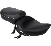 Mustang Wide Studded Seat - Dyna '04-'05