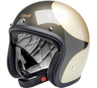 Biltwell Bonanza Helmet   Scallop   Metallic Charcoal/Champagne 