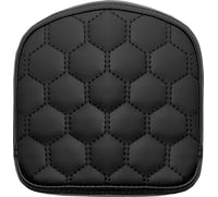 Saddlemen RoadSofa™ Sissy Bar Pad - Honeycomb - Black Stitching