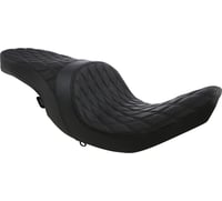 Drag specialties Low Profile Touring Seat - Black - Smooth - Vinyl - Indian '14-'22