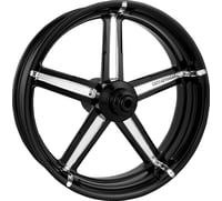 Performance machine (pm) Wheel - Formula - Front - Dual Disc/with ABS - Platinum Cut™ - 21x3.5 - '08+ FLD