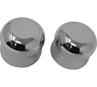 Covingtons Axle Cap - Front - Smooth - Chrome