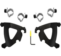 Memphis shades Road Warrior Mounting Kit - Black - FXDWG