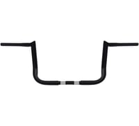 Wild 1 Handlebar - Bagger - Hooked - 10" - Black