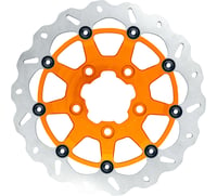 Gbrakes Wave® Brake Rotor - Front - 13" - Narrow Band - Orange