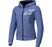 Alpinestars Stella Chrome v2 Sport Hoodie Blue Violet/White