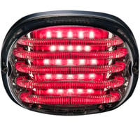 Custom dynamics Taillight - with License Plate Illumination Window - Smoke