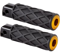 Arlen ness Diamond Footpegs - Passenger - Gold