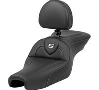 Saddlemen Roadsofa™ Seat - with Backrest - Carbon Fiber - XL '04-'22