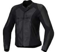 Alpinestars Stella Faster v3 Leather Jacket Black/Black 