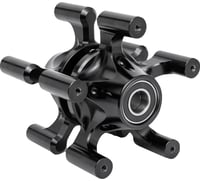 Arlen ness Spider Hub - Dual Disc - Front - Black