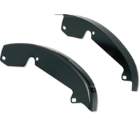 Klock werks Saddlebag Upper Covers - Smooth