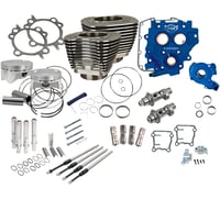 S&s cycle 110" Power Package Performance Kit - Chain Drive - Black