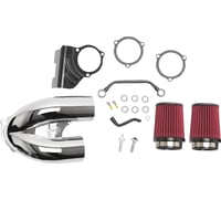 S&s cycle Tuned Induction Air Cleaner Kit - Chrome