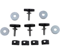 Reda Saddlebag Lock Kit - Stainless Steel