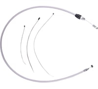 Drag specialties Quick Connect Clutch Cable - Upper - Stainless Steel