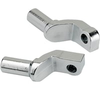 Biltwell Footpeg Step Mount - Chrome