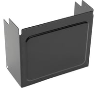Drag specialties Battery Cover - Raised - Black