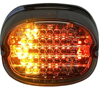Custom dynamics Taillight w/ Integrated Turn Signal - No Window - Smoke Lens