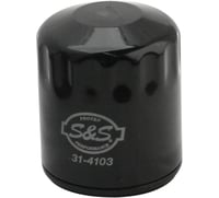 S&s cycle Oil Filter - Black