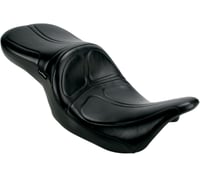 Le pera Maverick Seat - w/ Backrest - Stitched - Black - FL '08-'23
