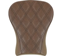 Saddlemen Renegade Pillion Pad - Touring - Lattice Stitched - Brown - FLSB/FXLR '18-'23