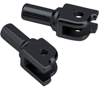 Biltwell Footpeg Mount - Black - Softail