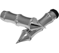Accutronix Grips - Tribal - TBW - Chrome